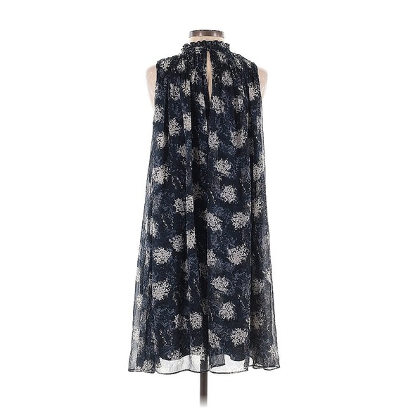 Joie Sz S Baltic Sleeveless Summer Swing‎ Floral Chiffon Feminine Dress Shift - Picture 5 of 11